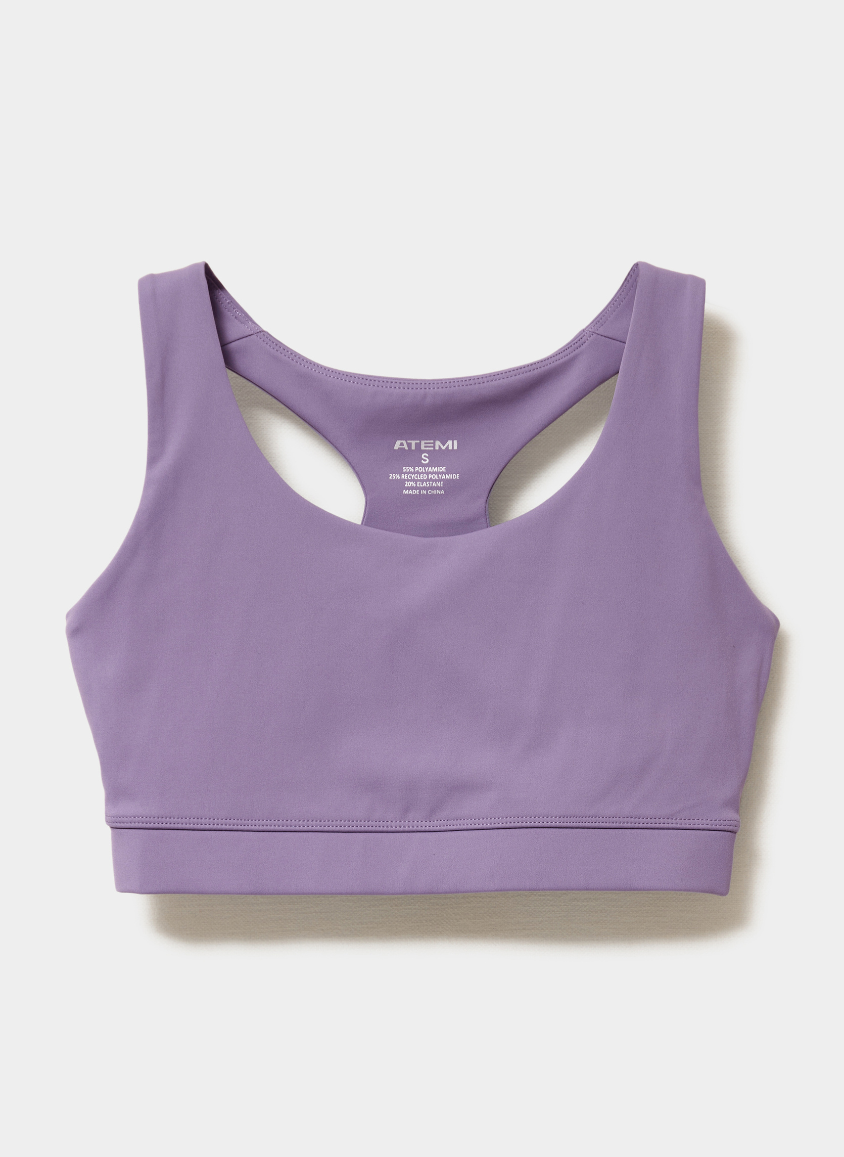 Brassières Débardeur - ATE3_TMAURES femme violet ATEMI Brassières Débardeur - ATE3_TMAURES femme violet Violet clair