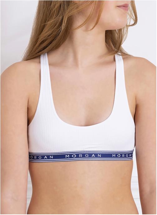 Morgan Brassières Brassière blanc Jess fille blanc