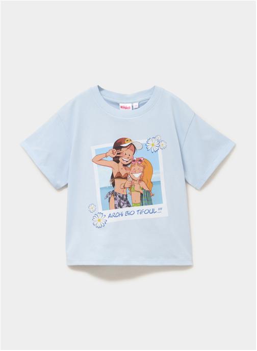 LES SISTERS Tee-shirts T-shirt - SUN_EZ61685.F11 fille bleu