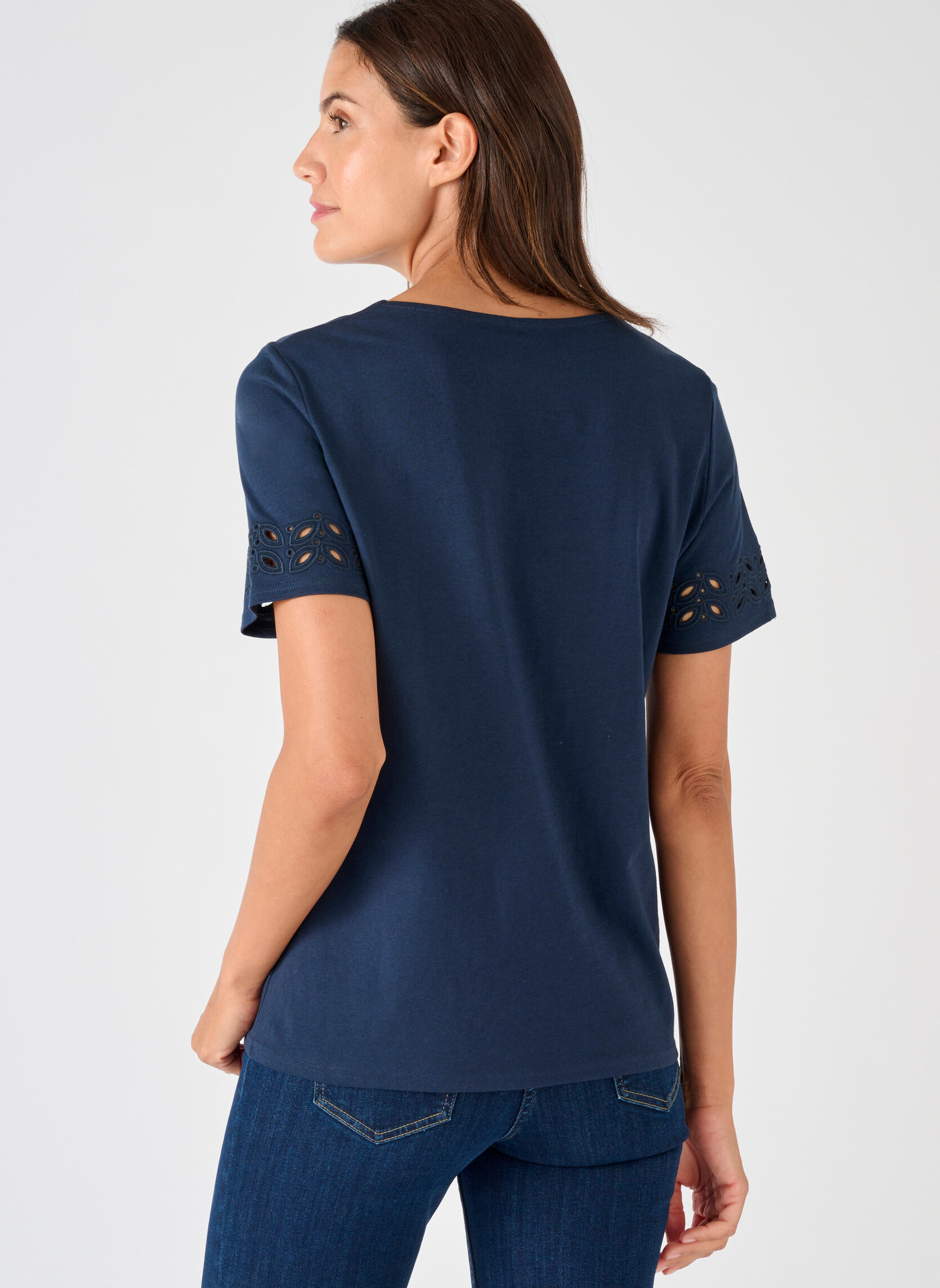 Tee-shirts 84519 femme bleu Damart Tee-shirts 84519 femme bleu Bleu