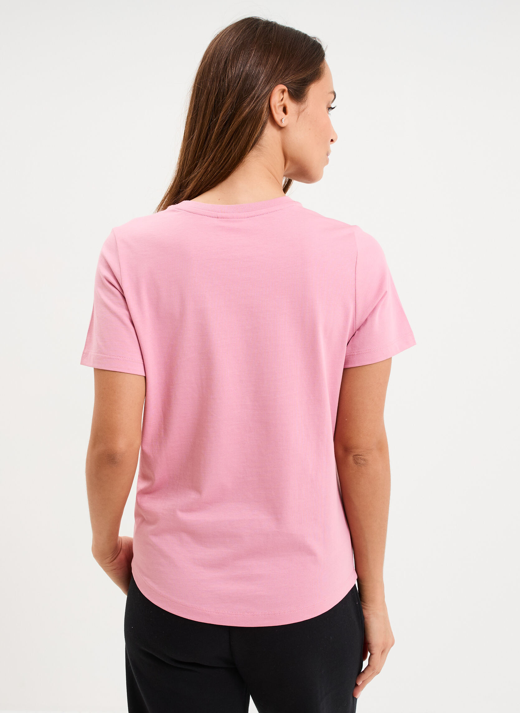 Tee-shirts T-shirt - CHAMP3_TEE_118408PS223 femme rose Champion Tee-shirts T-shirt - CHAMP3_TEE_118408PS223 femme rose Rose