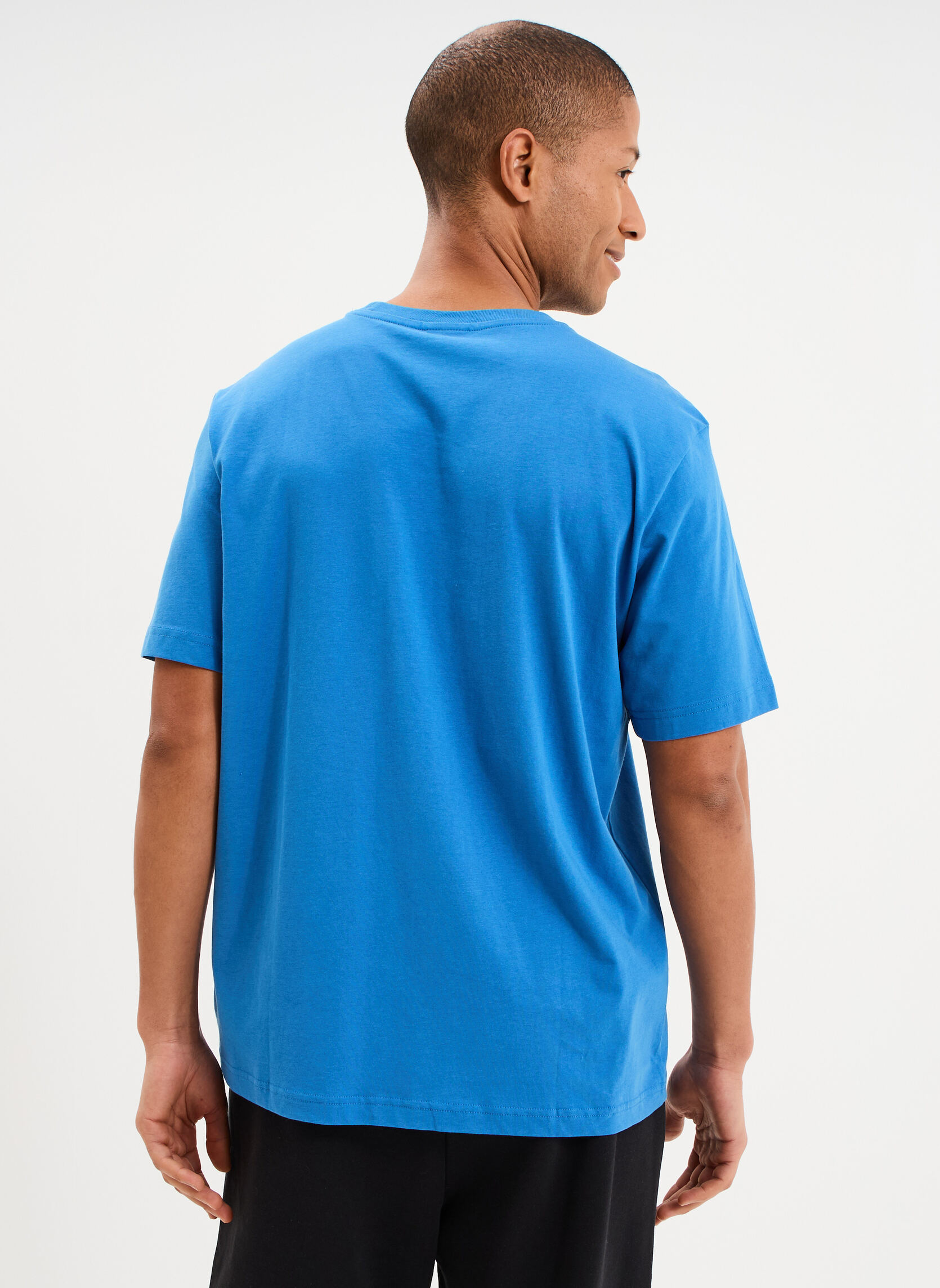 Tee-shirts T-shirt - CHAMP1_TEE_221798BS220 homme bleu Champion Tee-shirts T-shirt - CHAMP1_TEE_221798BS220 homme bleu Bleu