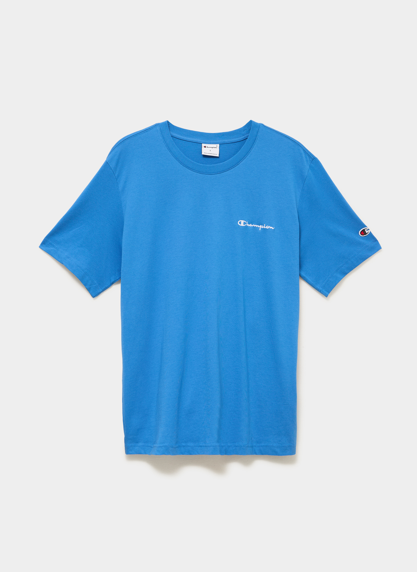 Tee-shirts T-shirt - CHAMP1_TEE_221798BS220 homme bleu Champion Tee-shirts T-shirt - CHAMP1_TEE_221798BS220 homme bleu Bleu