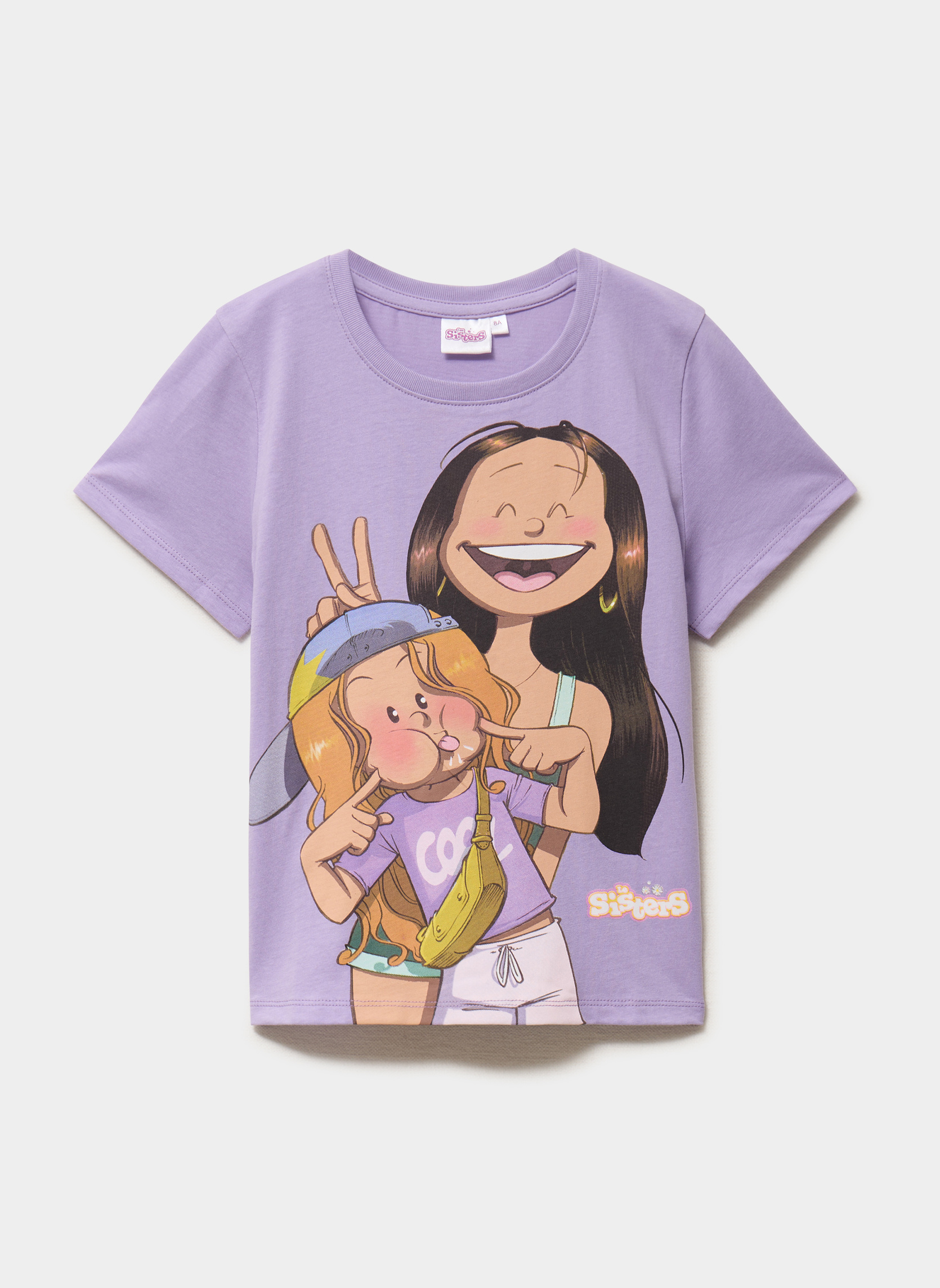Tee-shirts SUN_EZ61236.F11 fille violet LES SISTERS Tee-shirts SUN_EZ61236.F11 fille violet Violet clair
