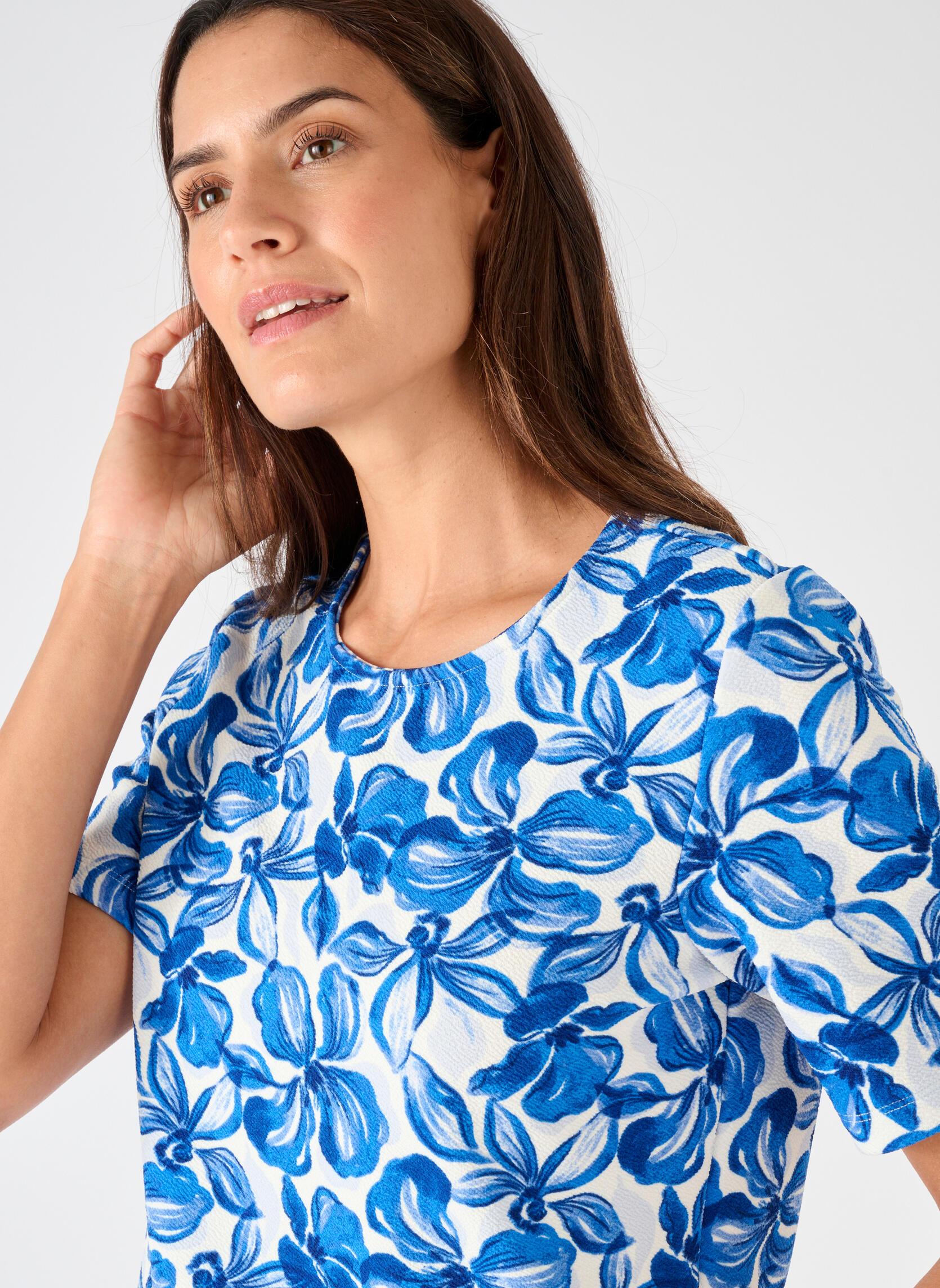 Tee-shirts 84518 femme bleu Damart Tee-shirts 84518 femme bleu Bleu