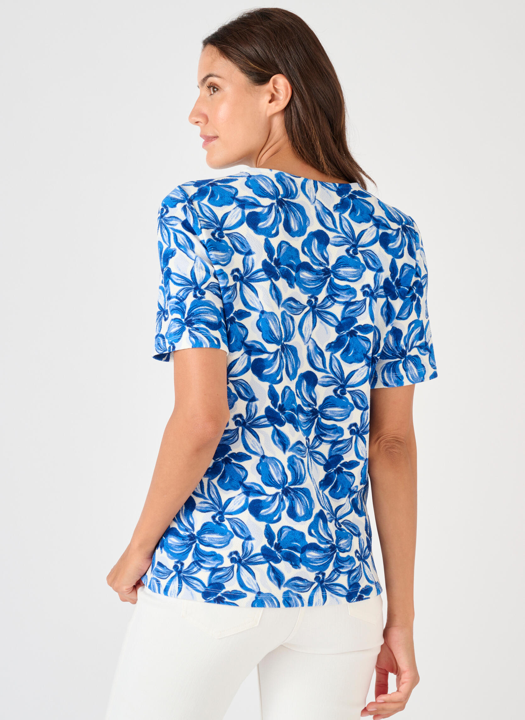 Tee-shirts 84518 femme bleu Damart Tee-shirts 84518 femme bleu Bleu