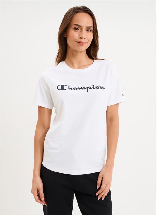 Champion Tee-shirts T-shirt - CHAMP3_TEE_118428WW001 femme blanc