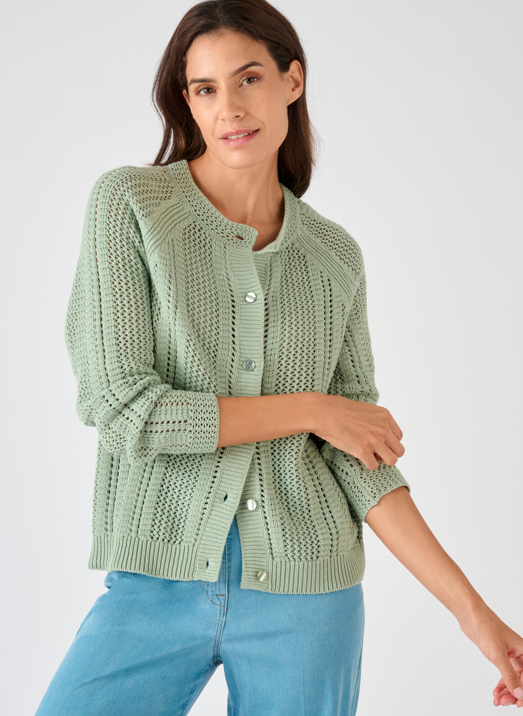 Gilets 85164 femme vert Damart Gilets 85164 femme vert Vert