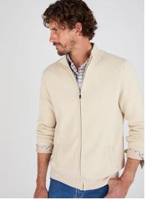 Gilets 85067 homme beige