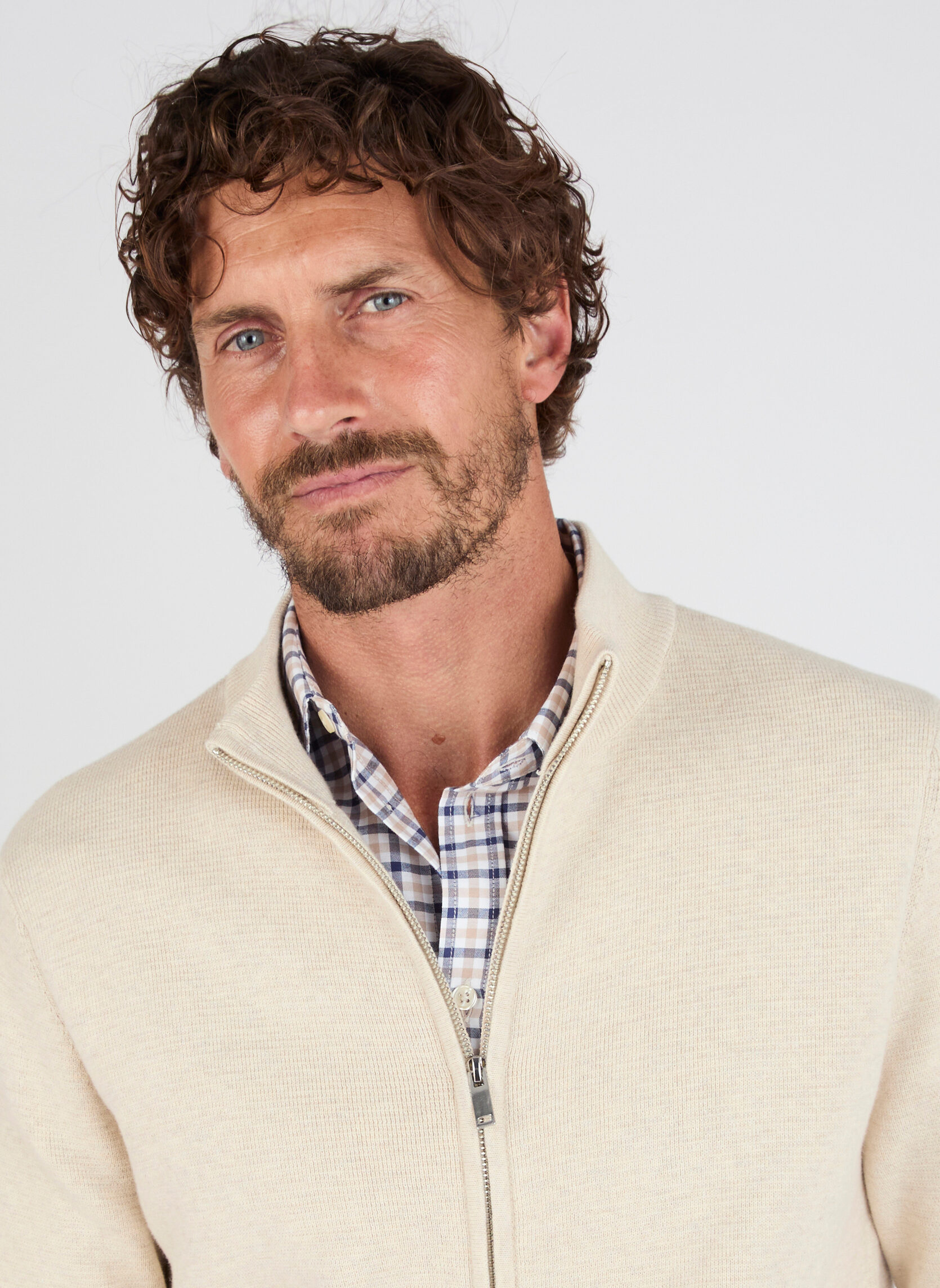 Gilets 85067 homme beige Damart Gilets 85067 homme beige Beige