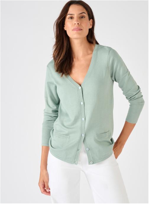 Damart Gilets 68764 femme vert