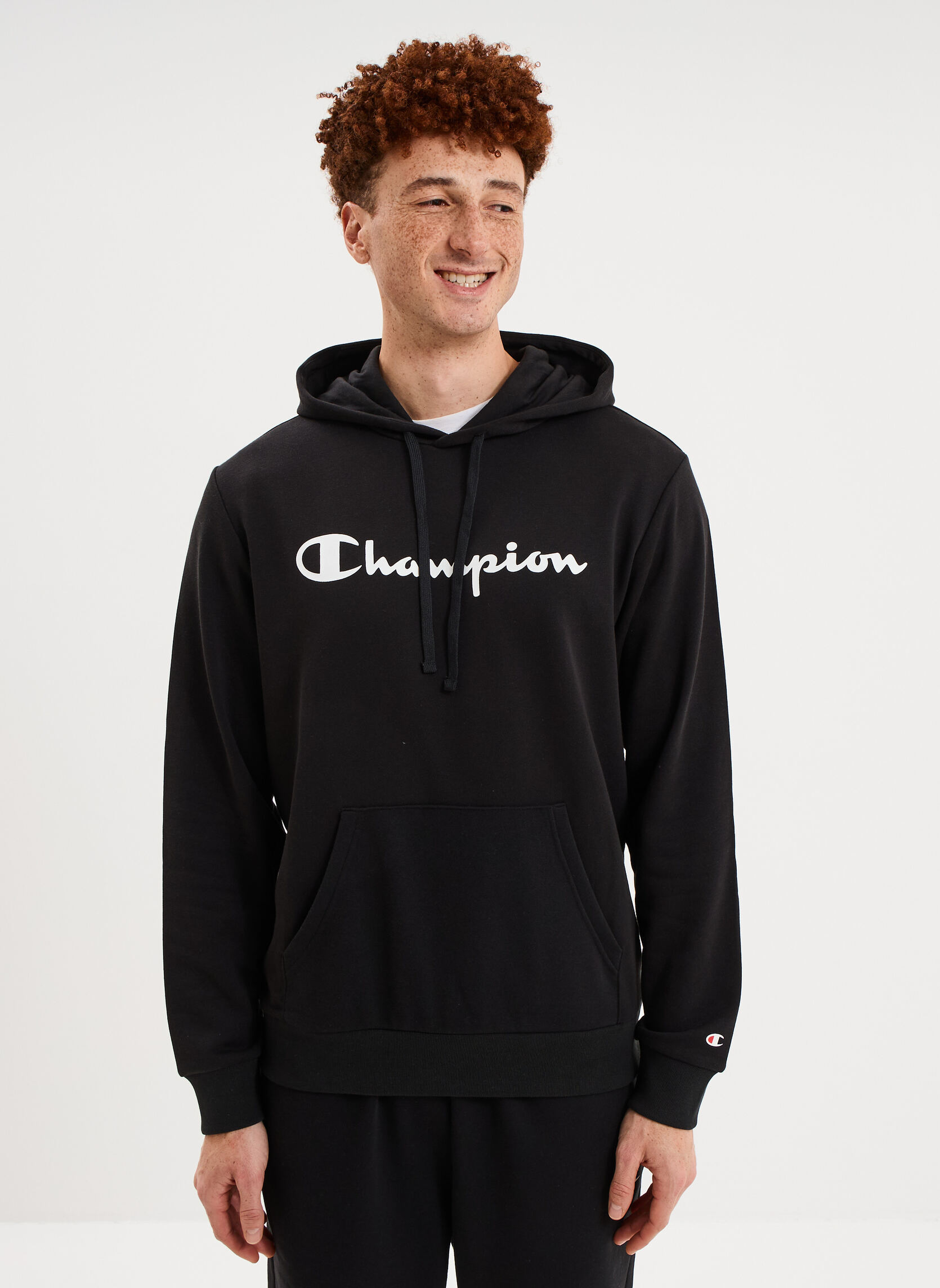 Sweats à capuche Sweat - CHAMP1_HOOD_221809KK001 homme noir Champion Sweats à capuche Sweat - CHAMP1_HOOD_221809KK001 homme noir Noir