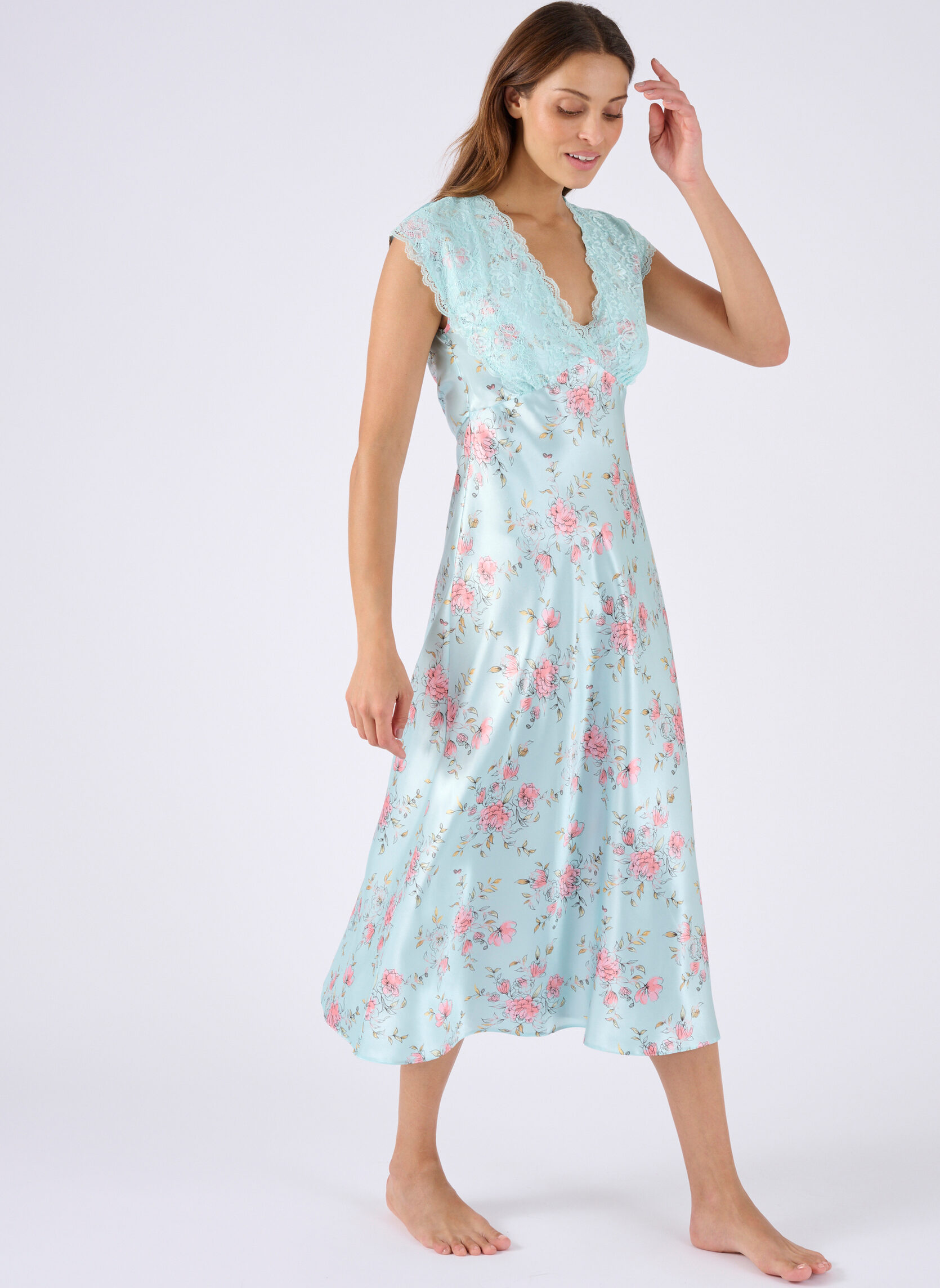Nuisettes 82368 femme bleu Damart Nuisettes 82368 femme bleu Bleu pastel