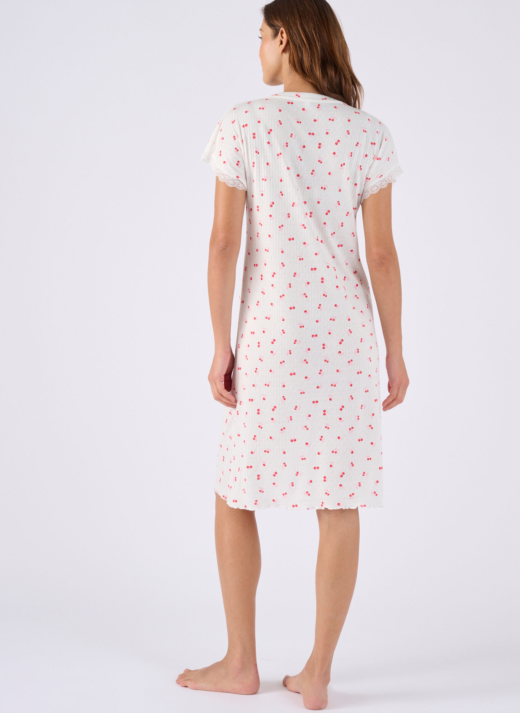 Nuisettes 81082 femme rose Damart Nuisettes 81082 femme rose Rose