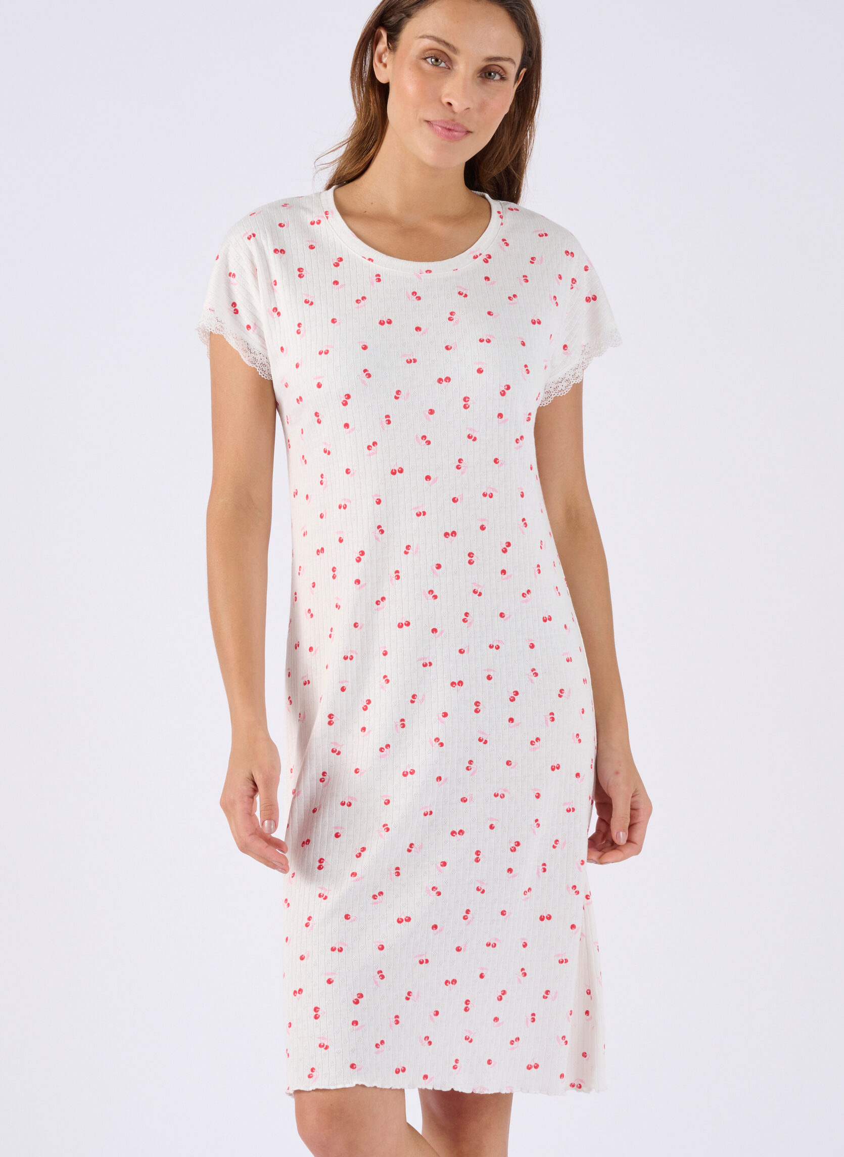 Nuisettes 81082 femme rose Damart Nuisettes 81082 femme rose Rose