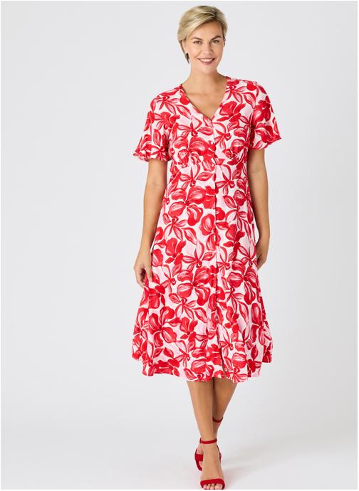 Damart Robes 85275 femme rouge