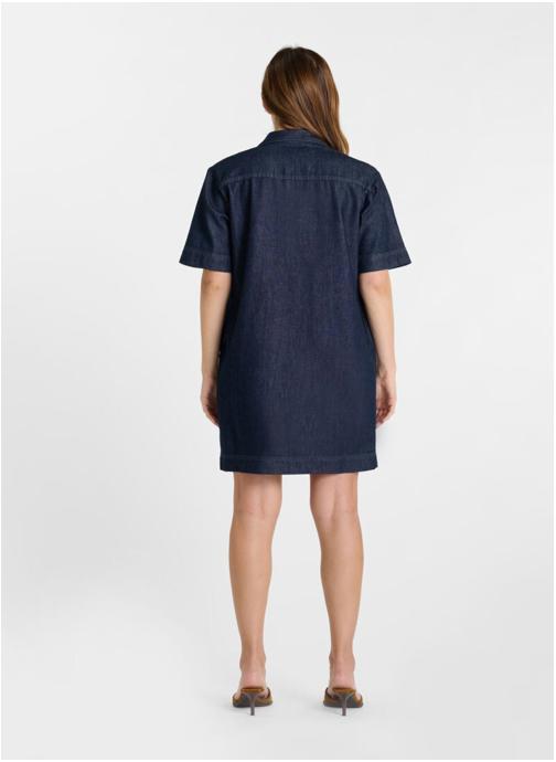 Le temps des cerises Robes Robe droite en jeans MERCURY Blue femme bleu