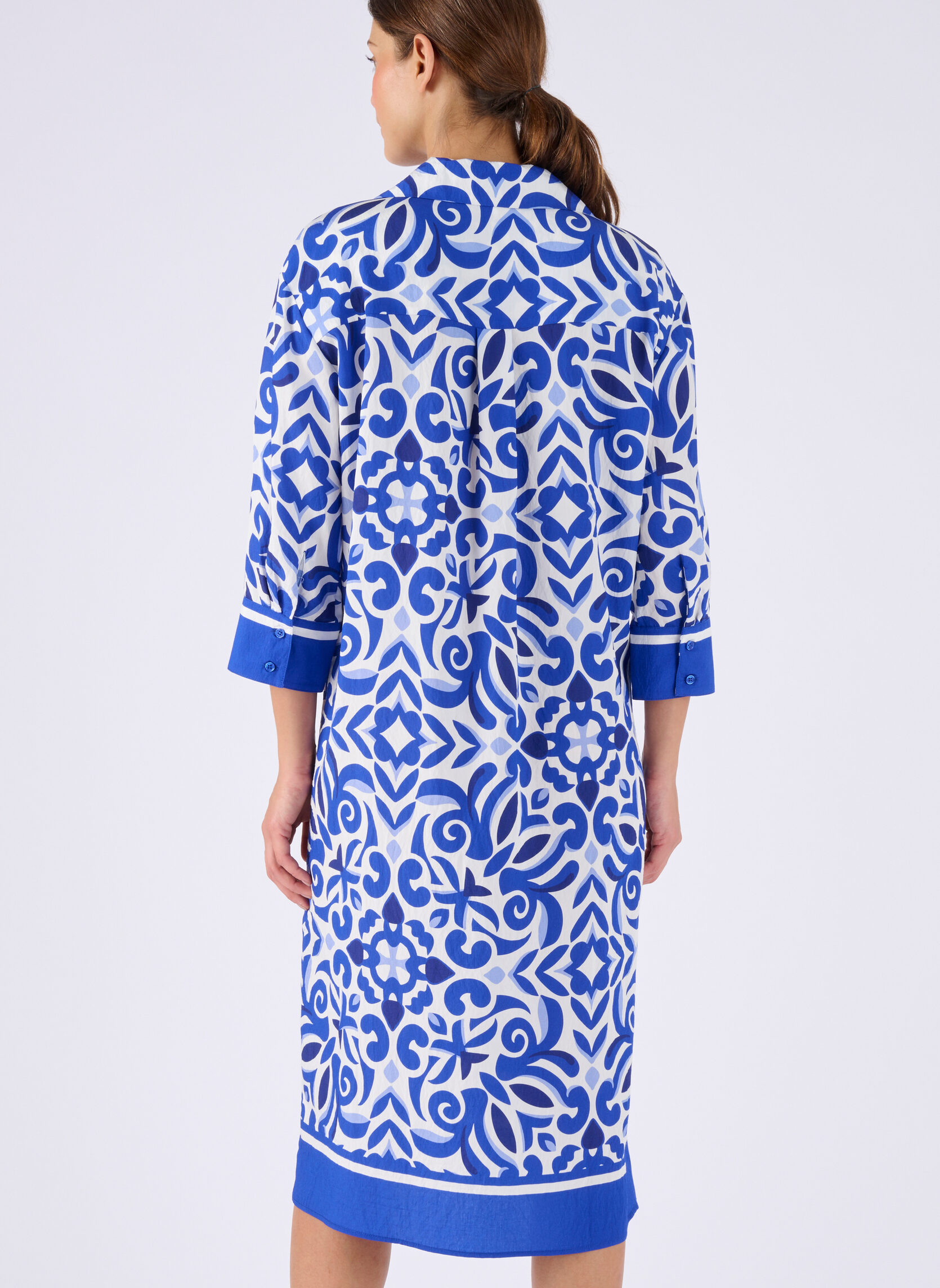 Robes 85276 femme bleu Damart Robes 85276 femme bleu Bleu