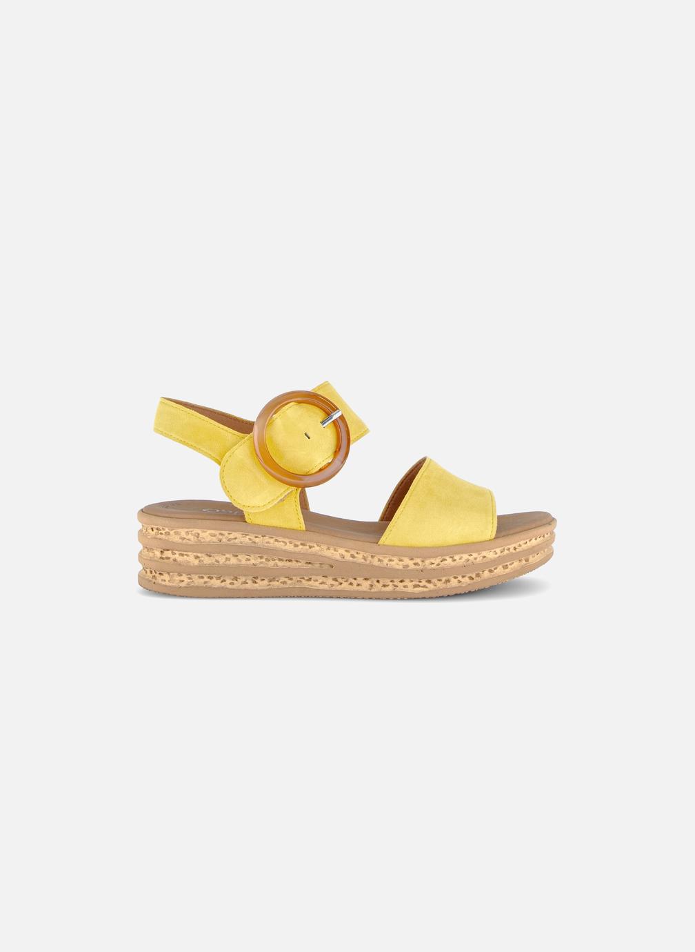 Sandales 84.550 femme jaune Gabor Sandales 84.550 femme jaune Jaune