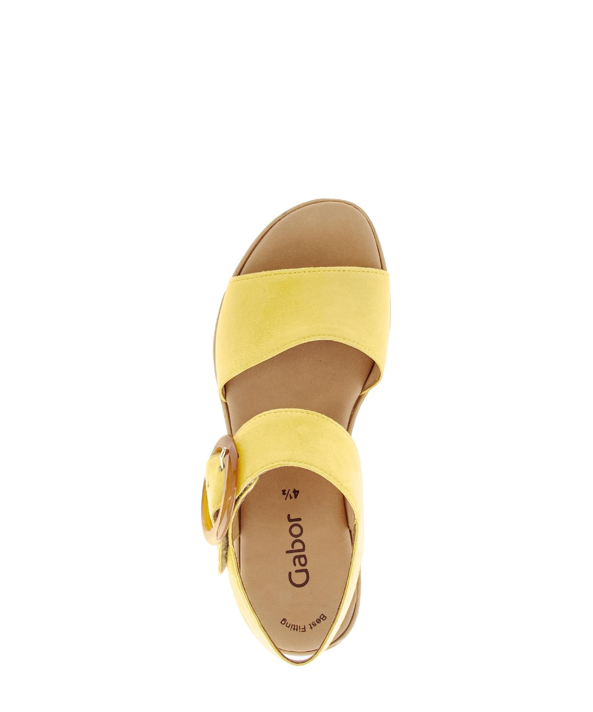 Sandales 84.550 femme jaune Gabor Sandales 84.550 femme jaune Jaune