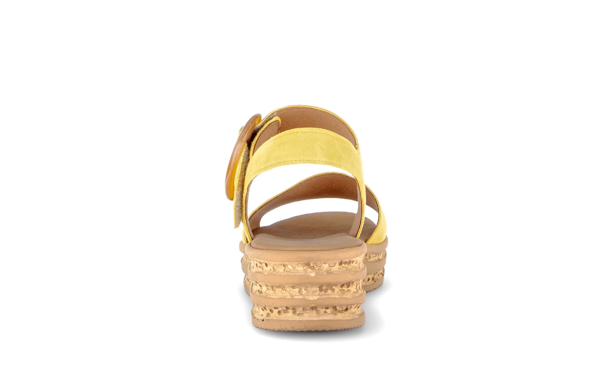 Sandales 84.550 femme jaune Gabor Sandales 84.550 femme jaune Jaune