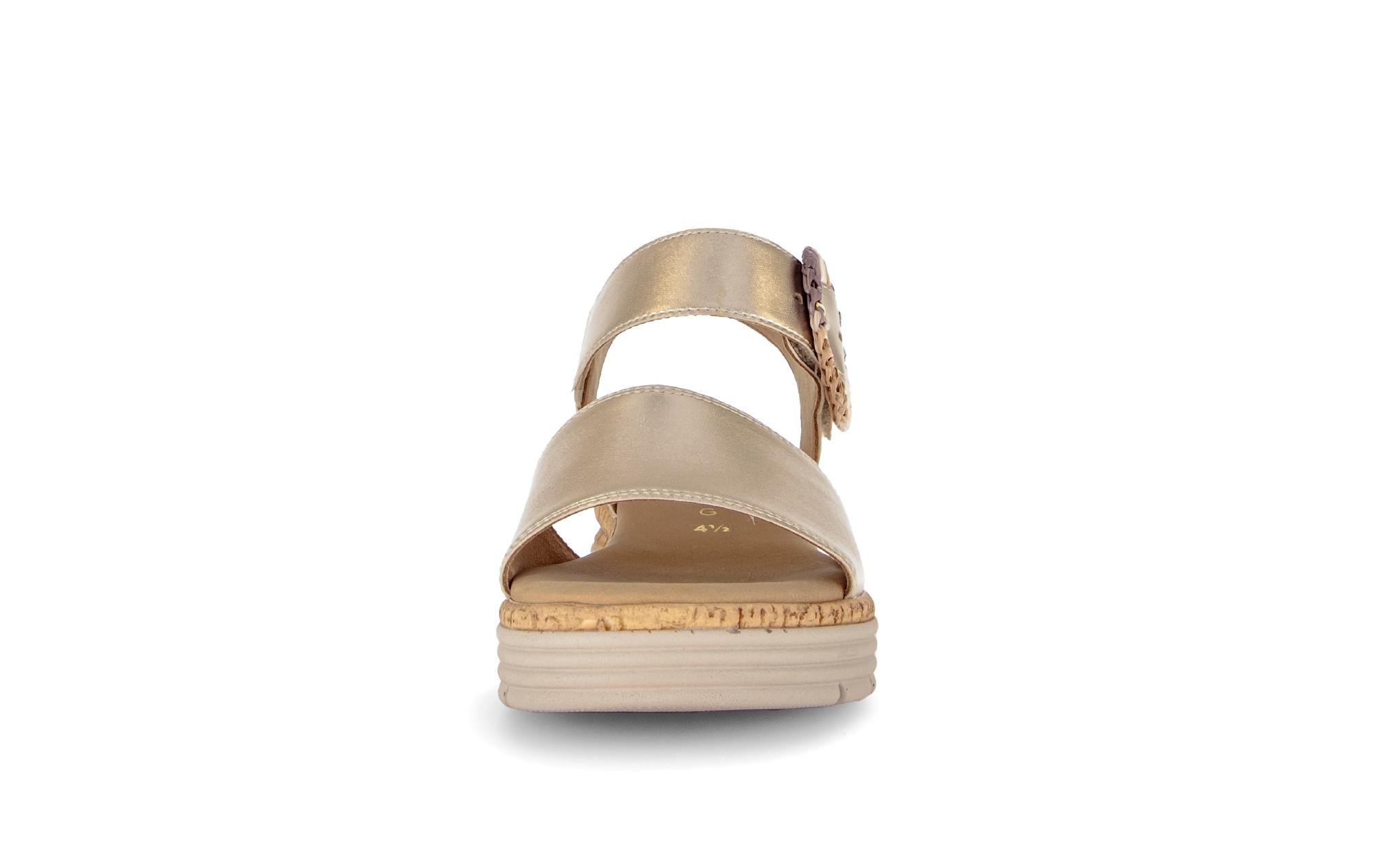 Sandales 82.706 femme or et bronze Gabor Sandales 82.706 femme or et bronze Or