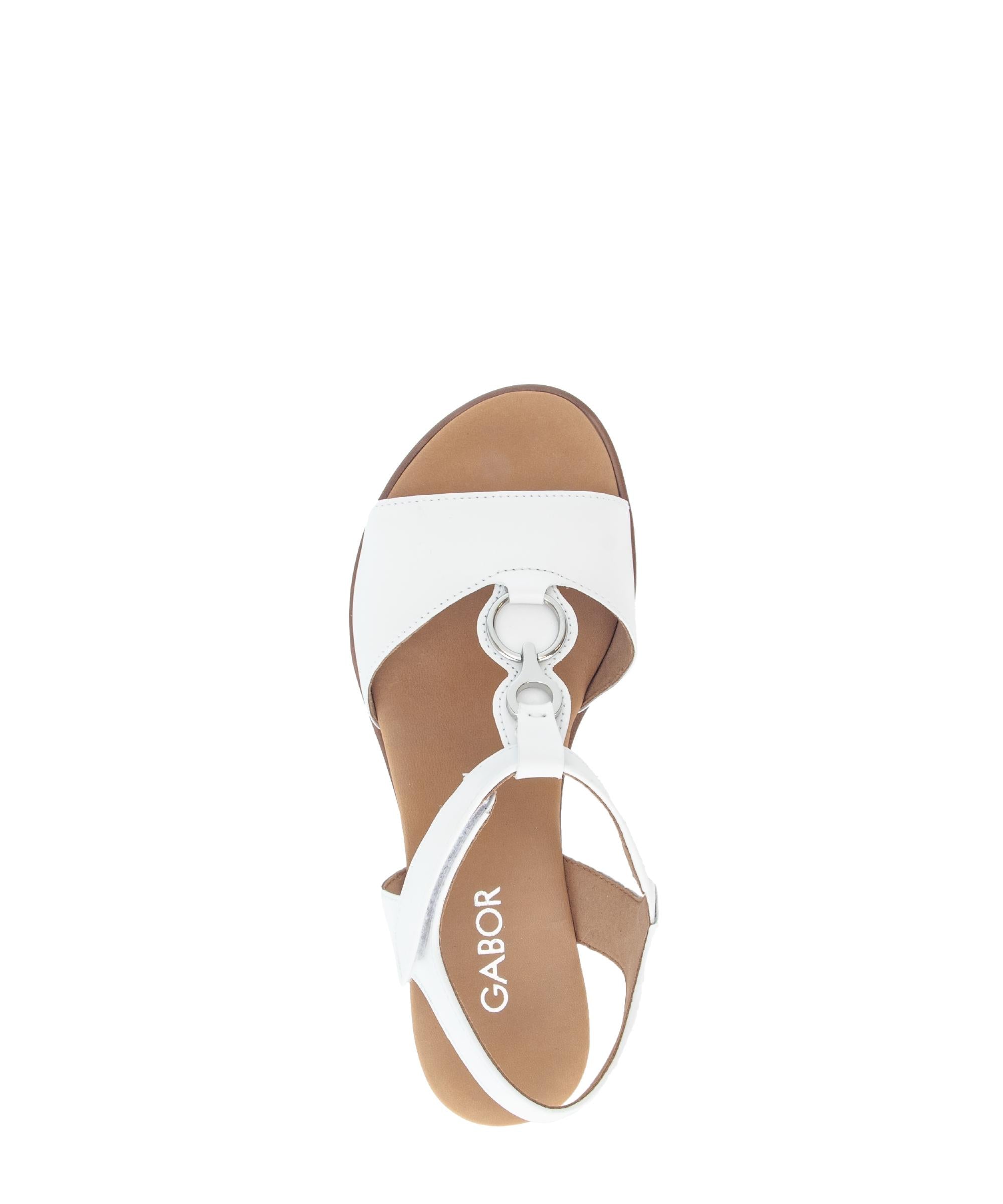 Sandales 82.754 femme blanc Gabor Sandales 82.754 femme blanc Blanc