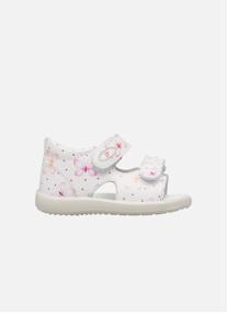 Sandales Sandales NEW RIVER Blanc-Rose- fille blanc Falcotto Sandales Sandales NEW RIVER Blanc-Rose- fille blanc Blanc