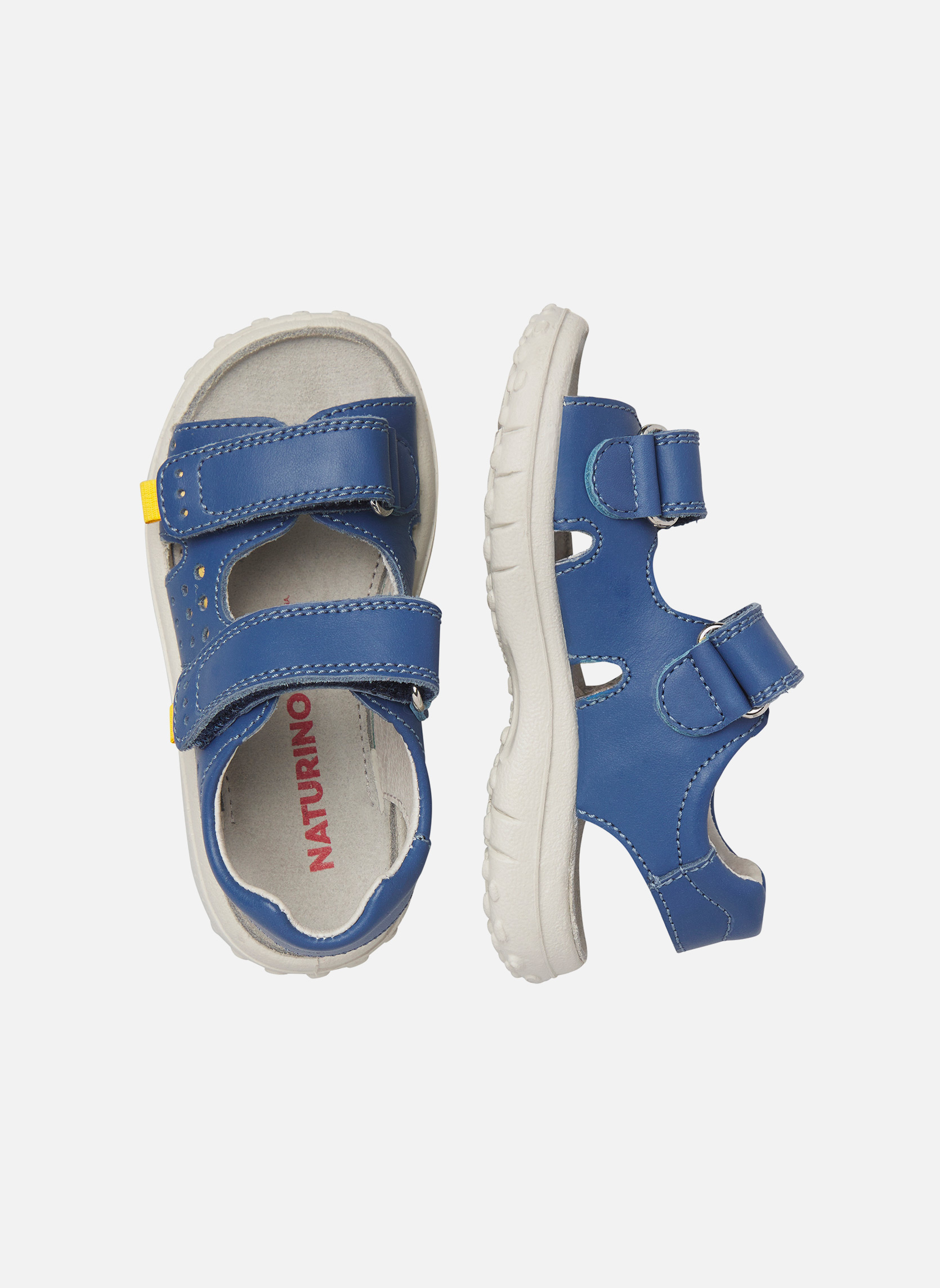 Sandales Sandales DUMIKI Bleu-Jaune garçon bleu Naturino Sandales Sandales DUMIKI Bleu-Jaune garçon bleu Bleu fluo