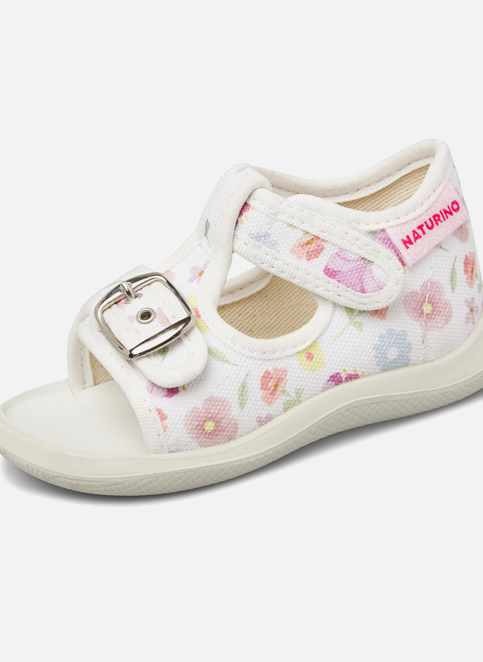 Sandales Sandales PAROS Blanc- fille blanc Naturino Sandales Sandales PAROS Blanc- fille blanc Blanc