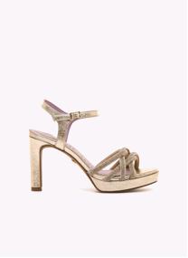 Sandales Sandales à talons Femme MARIAMARE 68687 argent femme or et bronze MARIAMARE Sandales Sandales à talons Femme MARIAMARE 68687 argent femme or et bronze Or