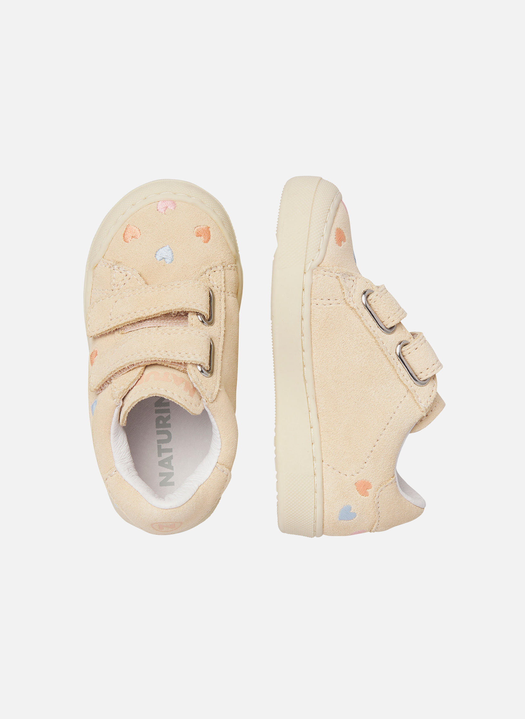 Baskets basses Sneakers EINDHOVEN 2 EMBR.VL. Vanille- fille jaune Naturino Baskets basses Sneakers EINDHOVEN 2 EMBR.VL. Vanille- fille jaune Jaune clair
