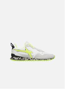 Baskets basses Sneakers JET-M. Blanc-Jaune- homme blanc W6YZ Baskets basses Sneakers JET-M. Blanc-Jaune- homme blanc Blanc