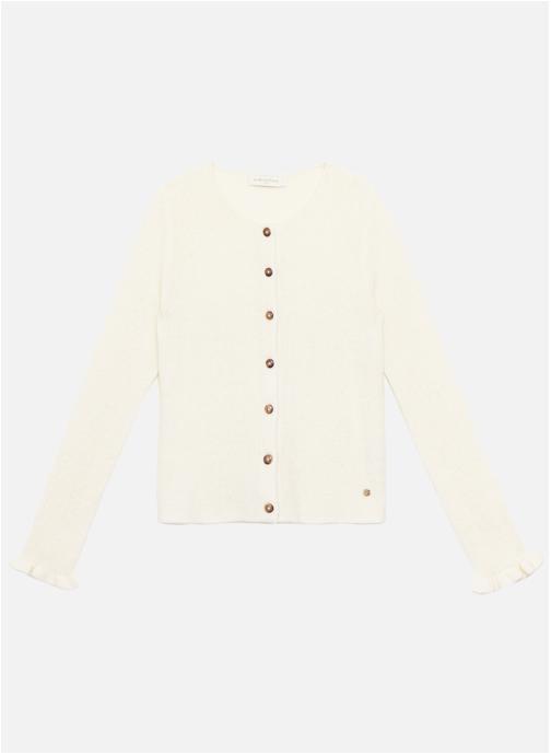 La Petite Etoile Gilets Gilet - MUDY - 11-ecru femme beige