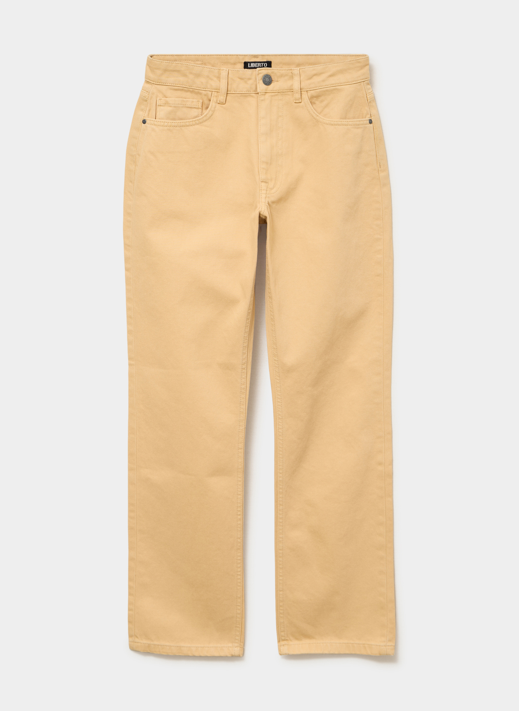 Pantalons droit Pantalon - MIS3_PSTRAIGHTCOLOR femme beige LIBERTO Pantalons droit Pantalon - MIS3_PSTRAIGHTCOLOR femme beige Beige