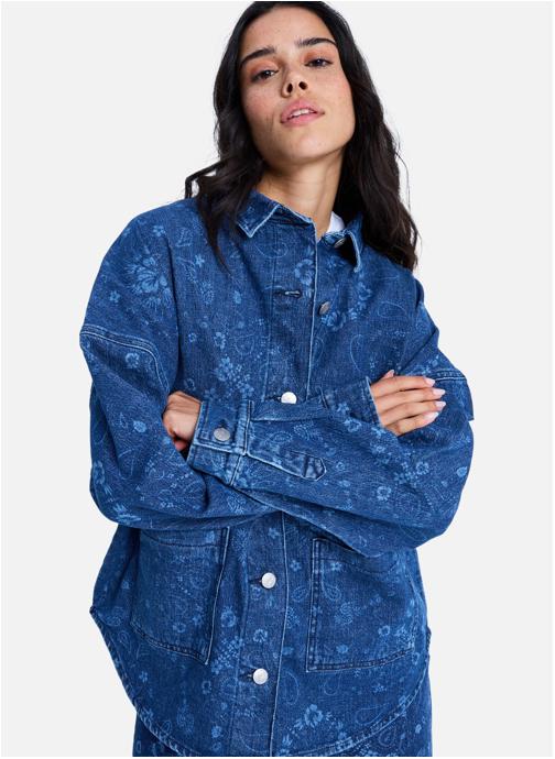 Roxy Chemises Kick Back Washed femme bleu