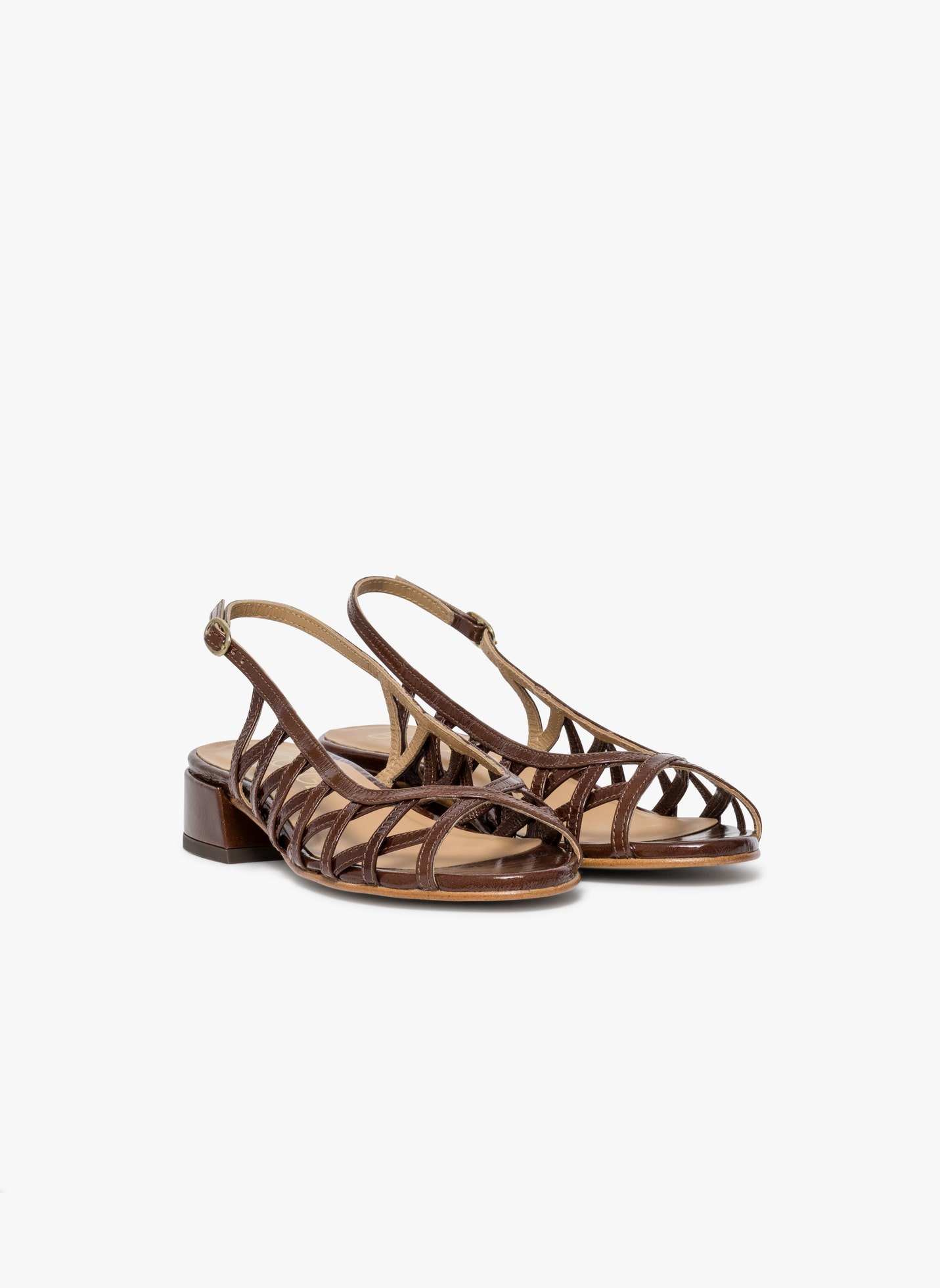 Sandales NALA femme marron Bocage Sandales NALA femme marron Marron