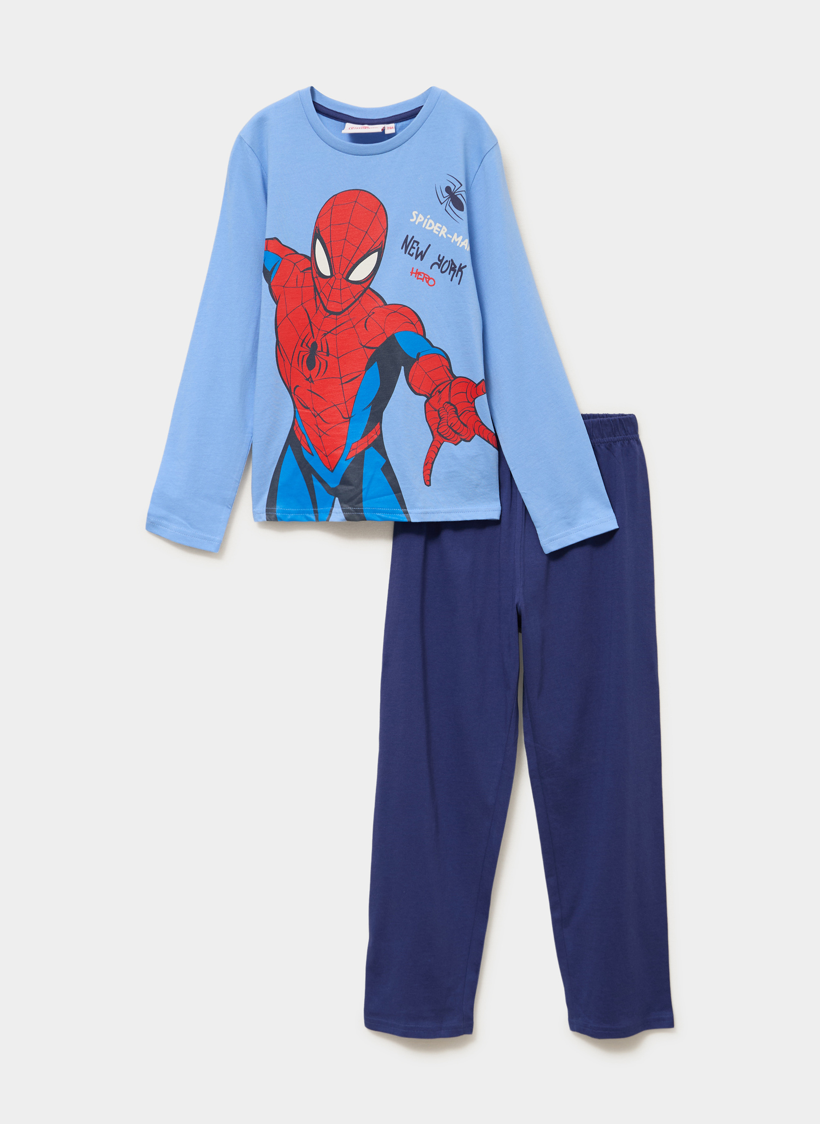 Combinaisons et grenouillères Pyjama - PYJLSPIDERMAN_MAIN garçon bleu Spiderman Combinaisons et grenouillères Pyjama - PYJLSPIDERMAN_MAIN garçon bleu Bleu