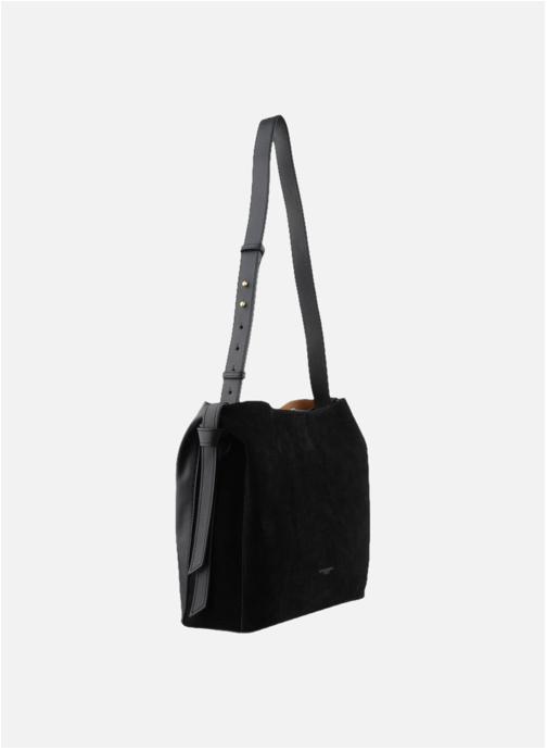 Pourchet Sacs à main Amalie Nubuck femme noir