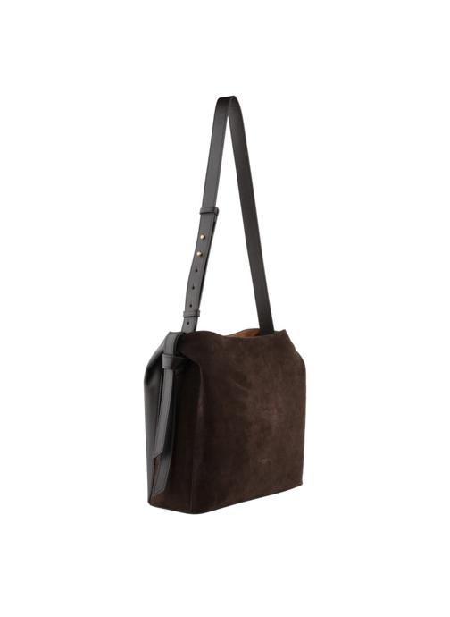 Pourchet Sacs à main Amalie Nubuck femme marron