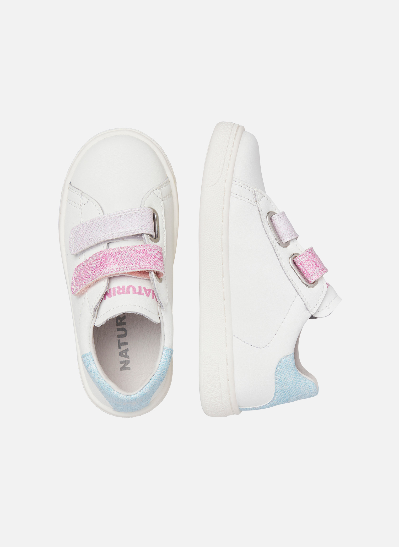 Baskets basses Sneakers HASSELT 2 VL. Blanc-Fuchsia fille blanc Naturino Baskets basses Sneakers HASSELT 2 VL. Blanc-Fuchsia fille blanc Blanc