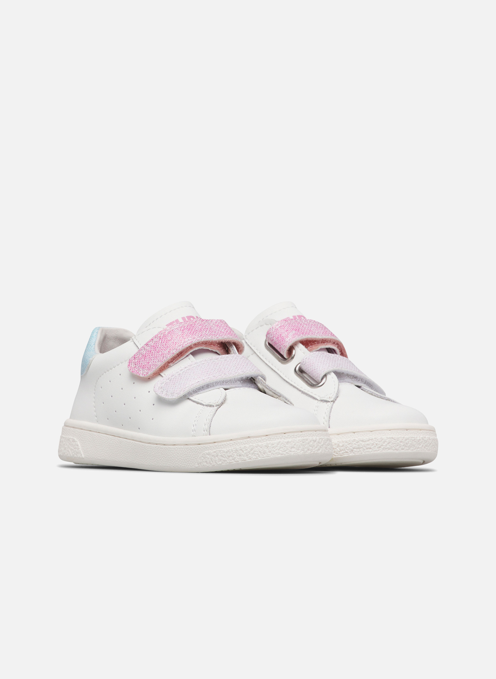 Baskets basses Sneakers HASSELT 2 VL. Blanc-Fuchsia fille blanc Naturino Baskets basses Sneakers HASSELT 2 VL. Blanc-Fuchsia fille blanc Blanc