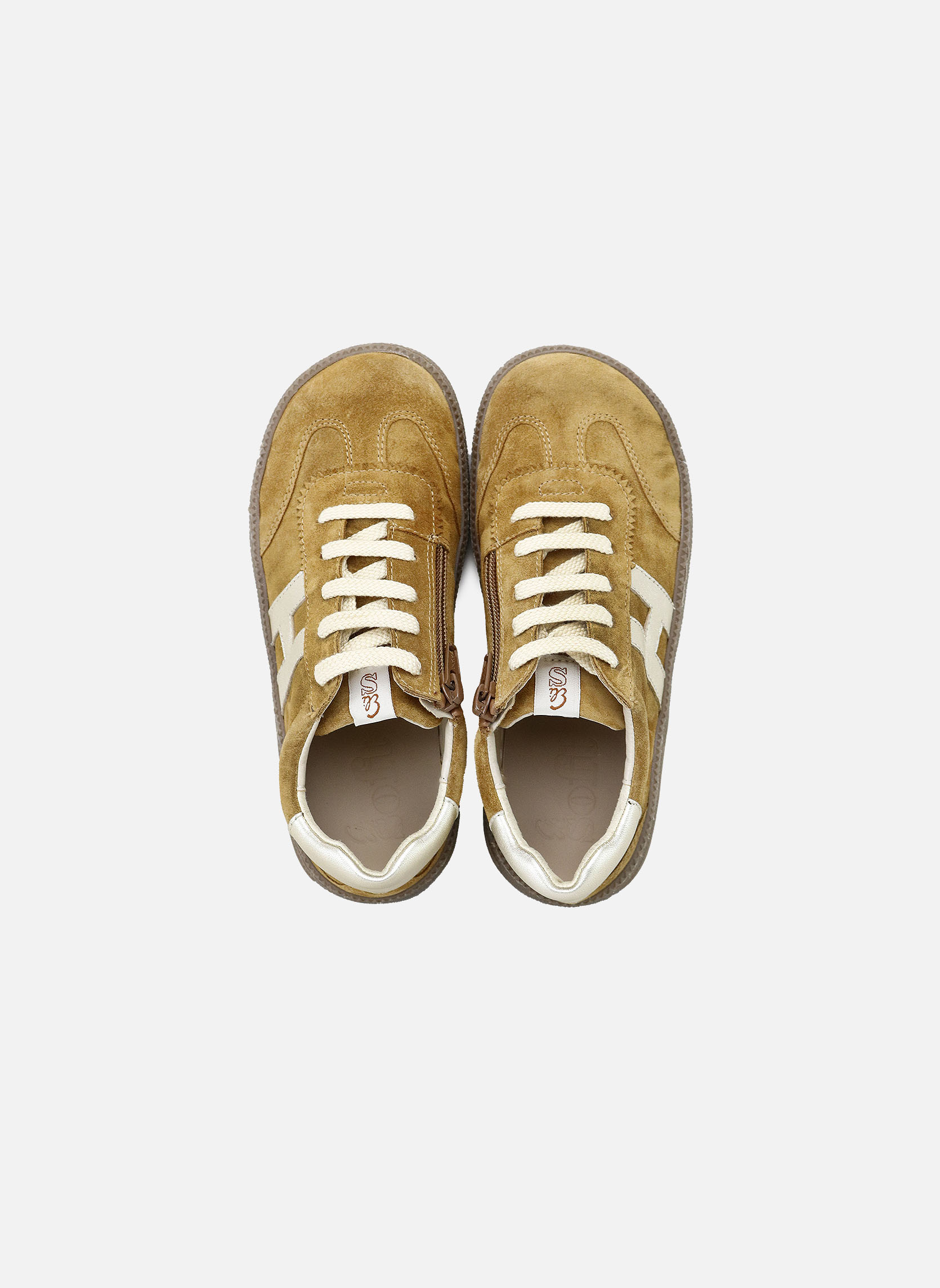 Baskets basses 58012AN-VELOUR-CUERO homme marron Eli 1957 Baskets basses 58012AN-VELOUR-CUERO homme marron Marron