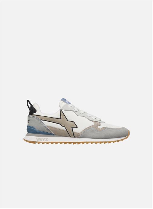 W6YZ Baskets basses Sneakers JET-M. Marine-Céleste homme gris