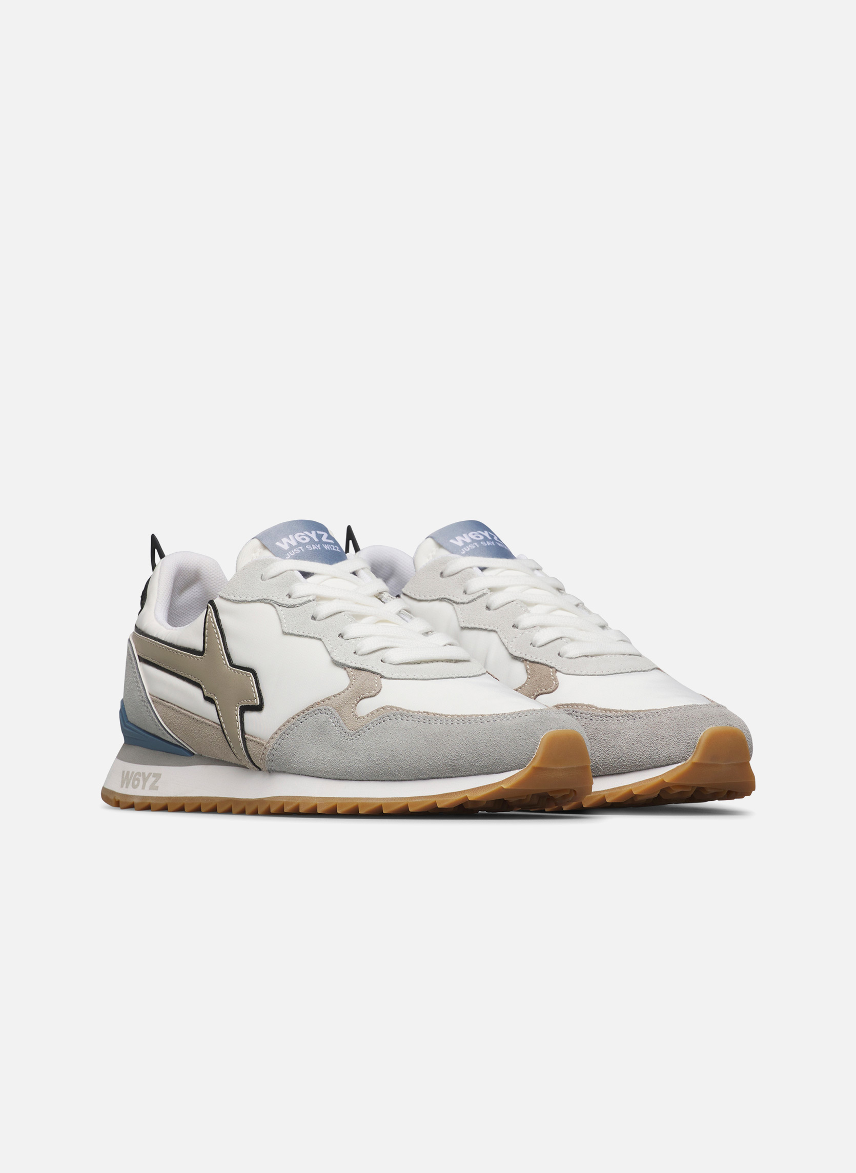 Baskets basses Sneakers JET-M. Marine-Céleste homme gris W6YZ Baskets basses Sneakers JET-M. Marine-Céleste homme gris Gris