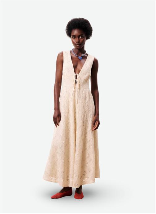 FRNCH Robes FLORIPA femme beige