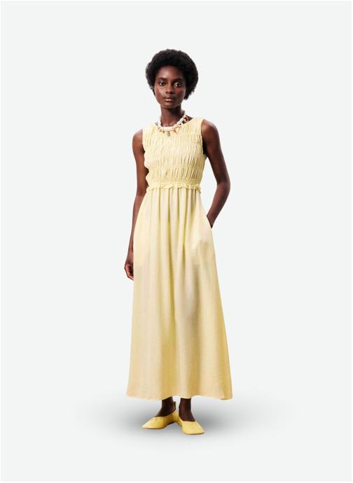 FRNCH Robes VASA femme jaune