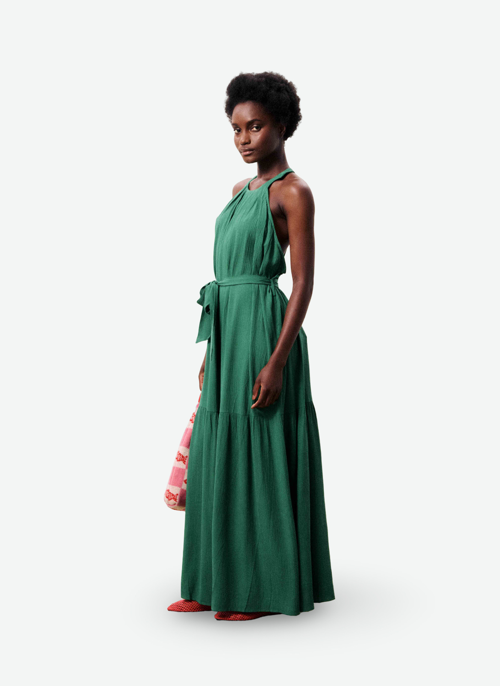 Robes BOIPEBA femme vert FRNCH Robes BOIPEBA femme vert Vert