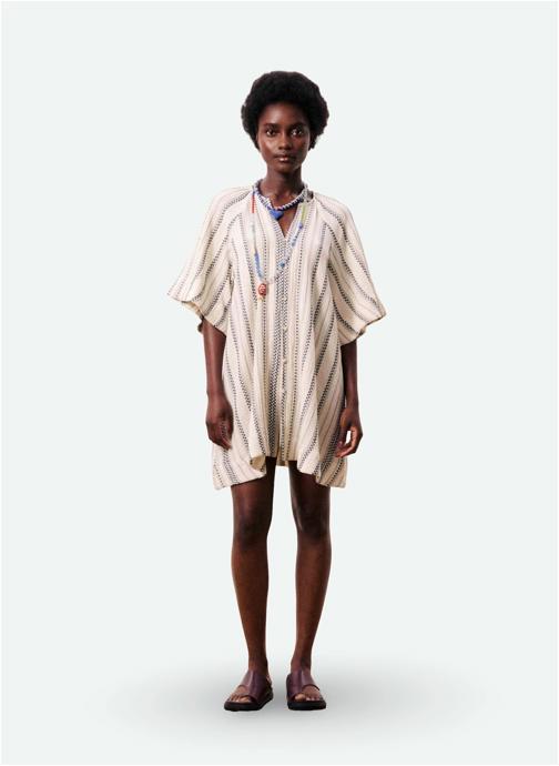FRNCH Robes NORONHA femme beige