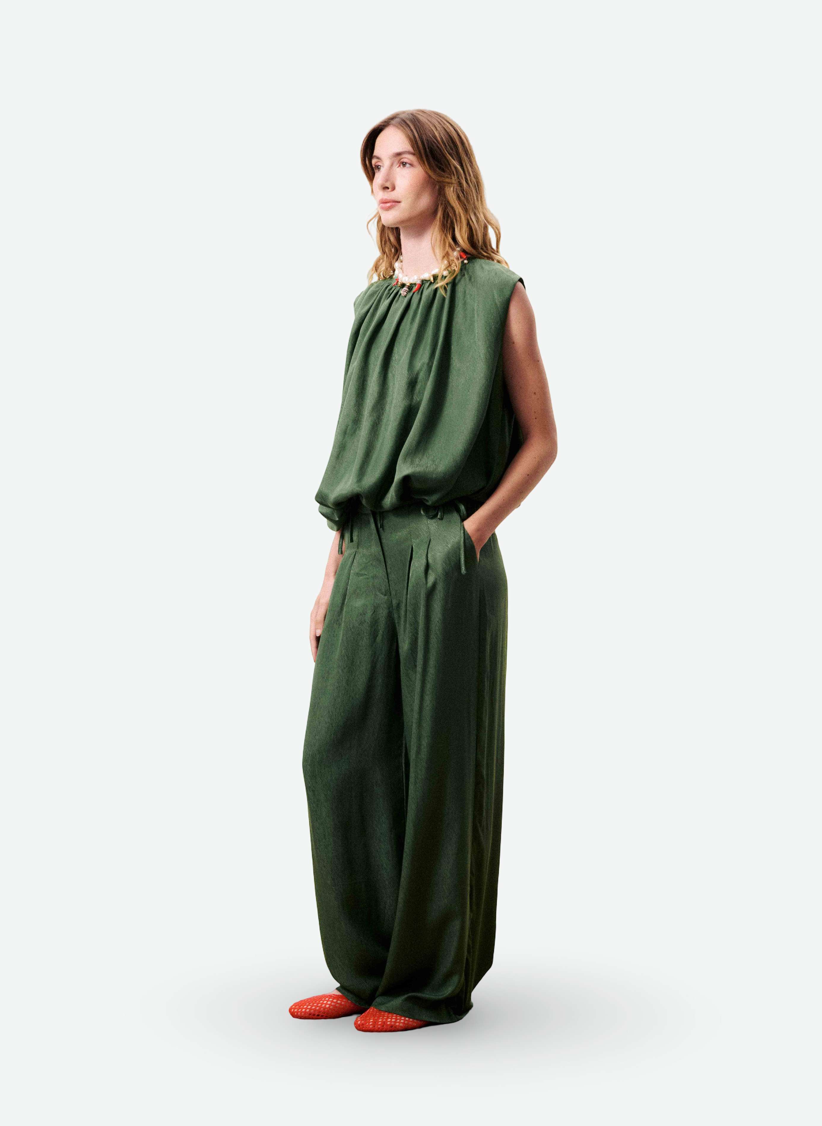 Tops ARGO femme vert FRNCH Tops ARGO femme vert Vert